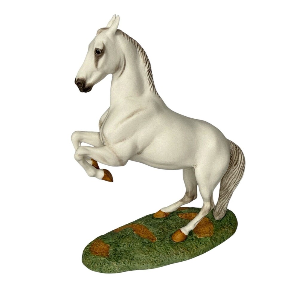 Vintage Franklin Mint Great Horses of the World LIPIZZANER 1989 Figurine